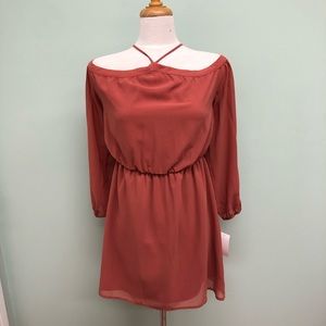 Wayf | Women's Halter Dress | Auburn